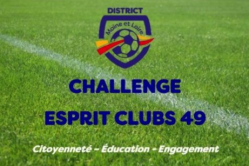 Résultats Challenge Esprit Clubs 49 - Saison 2018/2019
